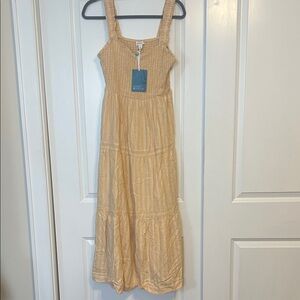 Market & Spruce Striped Maxi Dress